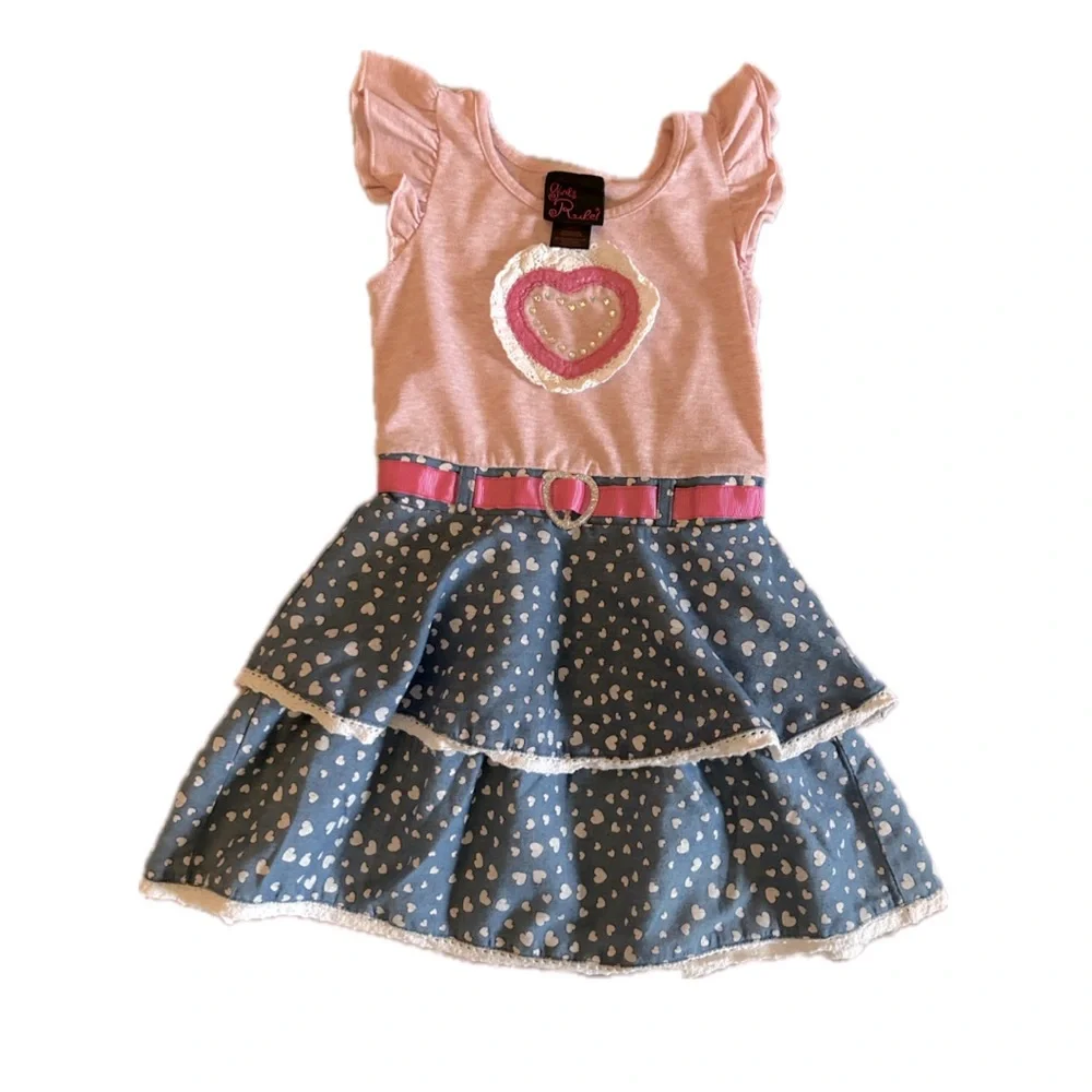 Lil Girl’s Ruffled Dress - Picture 1 of 2